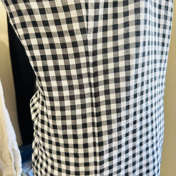J. Crew | black & white gingham The Perfect Shirt sz. S - Picture 6 of 9